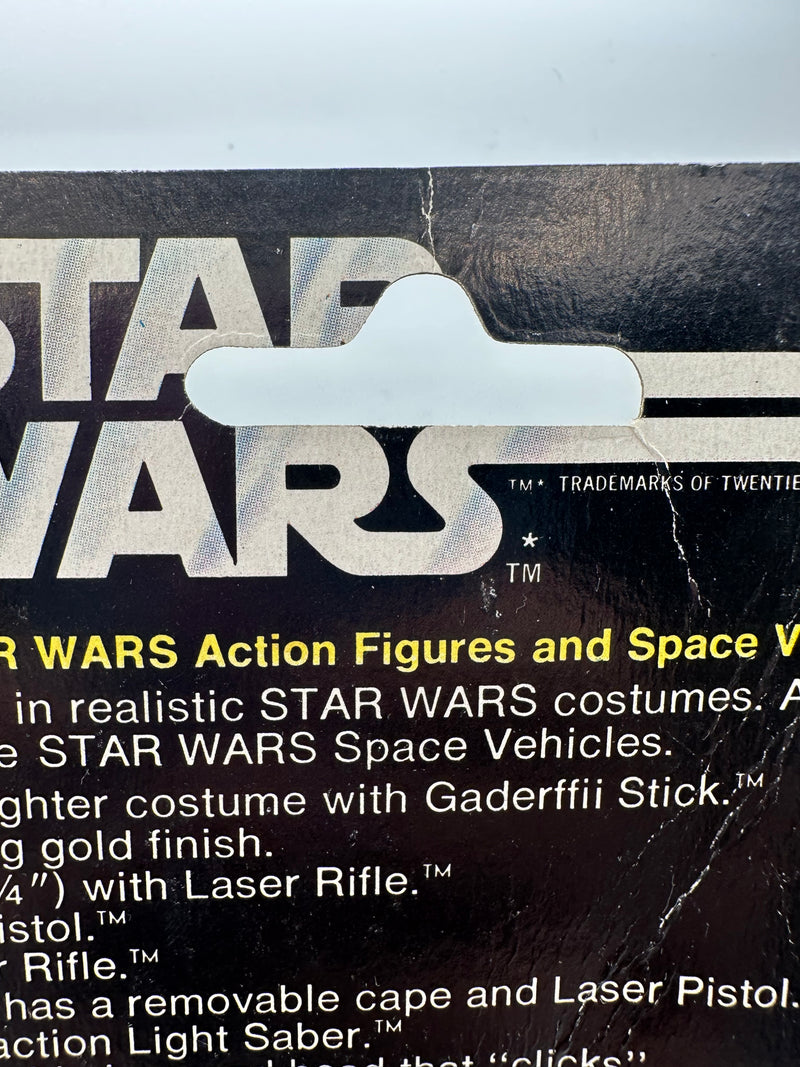 1977 Kenner Star Wars Artoo-Detoo R2-D2 12 Back-C vintage sealed action figure on original card with bright blue character artwork