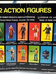 1977 Kenner Star Wars Artoo-Detoo R2-D2 12 Back-C vintage sealed action figure on original card with bright blue character artwork