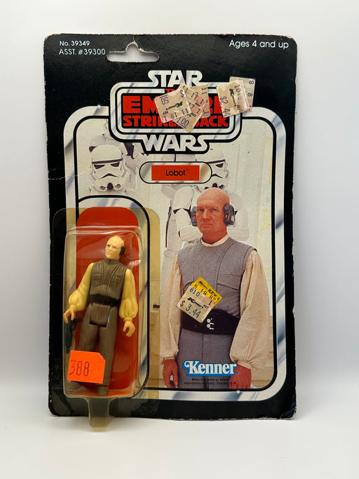 1980 Kenner Star Wars ESB Lobot 41 Back action figure mint on card