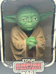 Vintage 1980 Kenner Star Wars The Empire Strikes Back Yoda Hand Puppet complete in original box with ESB packaging and display case