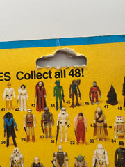1980 Kenner Star Wars Cloud Car Pilot 48 back MOC with Revenge of the Jedi offer on card front