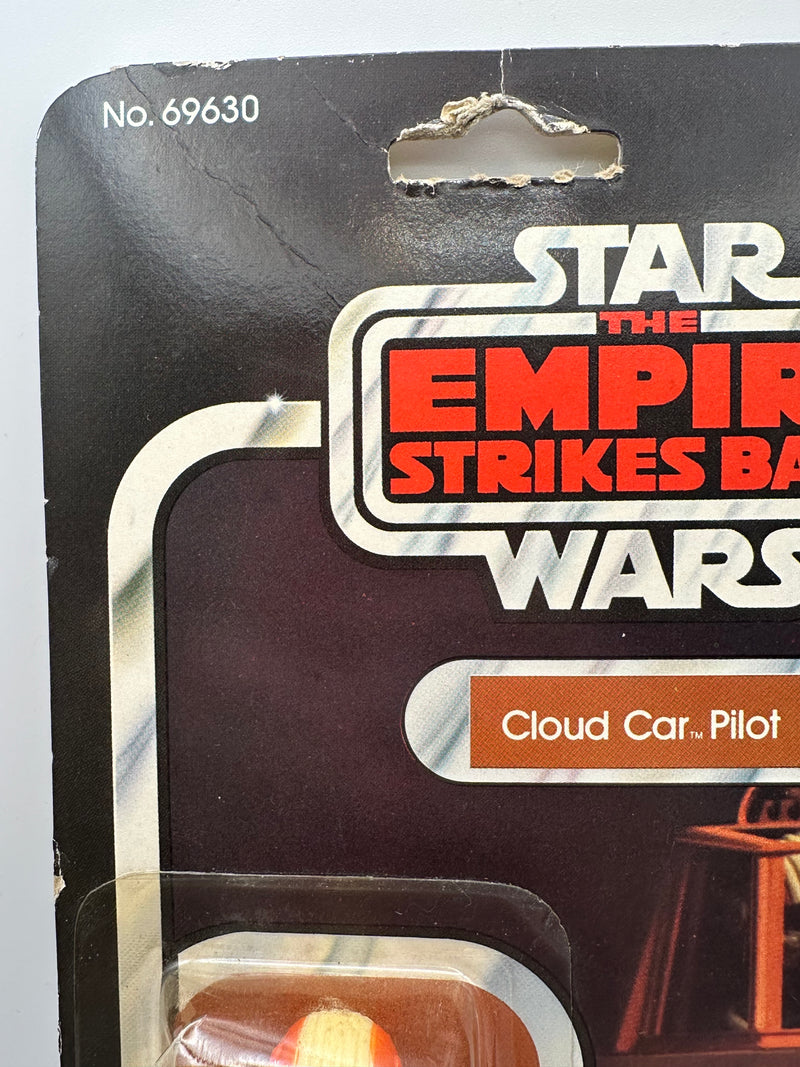 1980 Kenner Star Wars Cloud Car Pilot 48 back MOC with Revenge of the Jedi offer on card front