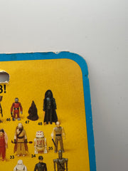 1980 Kenner Star Wars Cloud Car Pilot 48 back MOC with Revenge of the Jedi offer on card front