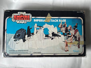 1980 Kenner Star Wars The Empire Strikes Back Imperial Attack Base Playset vintage box with original proof of purchase seal