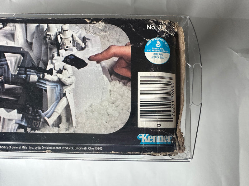 1980 Kenner Star Wars The Empire Strikes Back Imperial Attack Base Playset vintage box with original proof of purchase seal