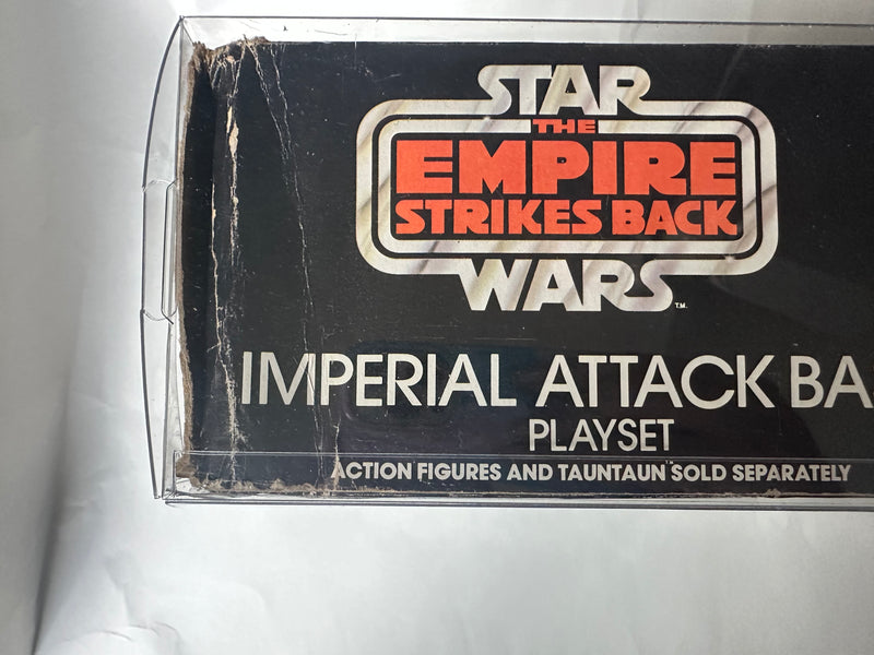 1980 Kenner Star Wars The Empire Strikes Back Imperial Attack Base Playset vintage box with original proof of purchase seal
