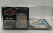 Vintage 1981 Kenner Star Wars Empire Strikes Back Hoth Wampa figure with original box and proof-of-purchase seal