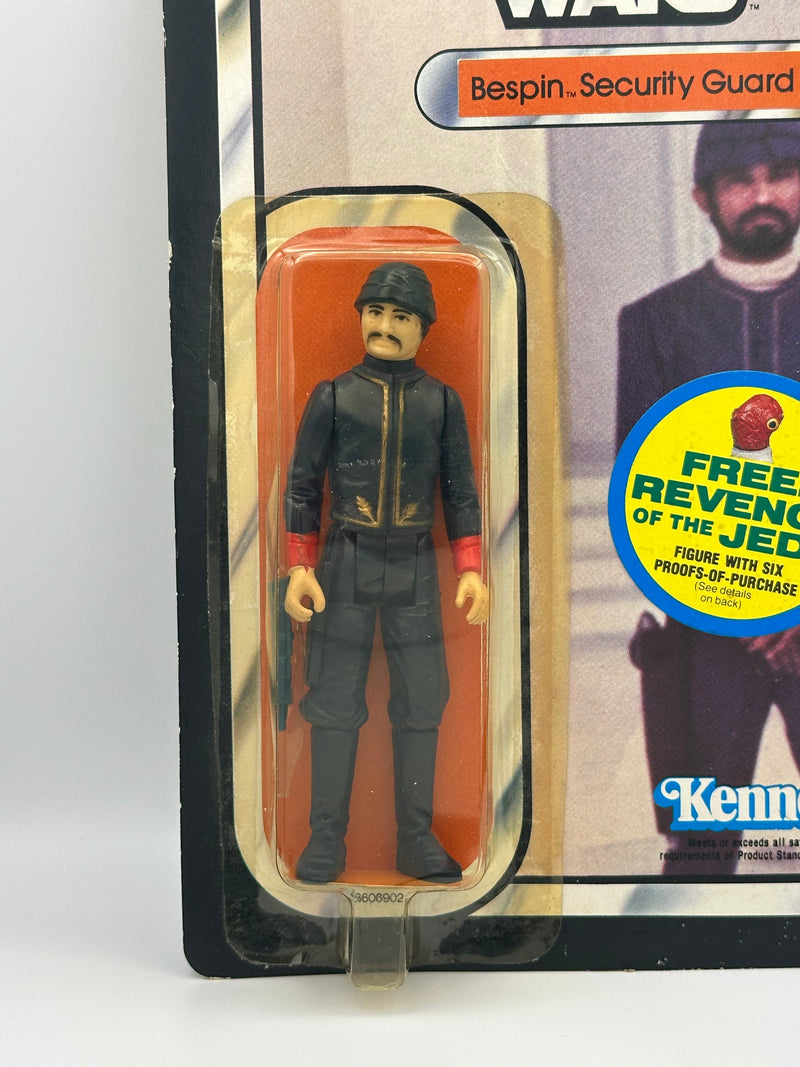 1982 Kenner Star Wars ESB Bespin Security Guard 48 Back MOC action figure