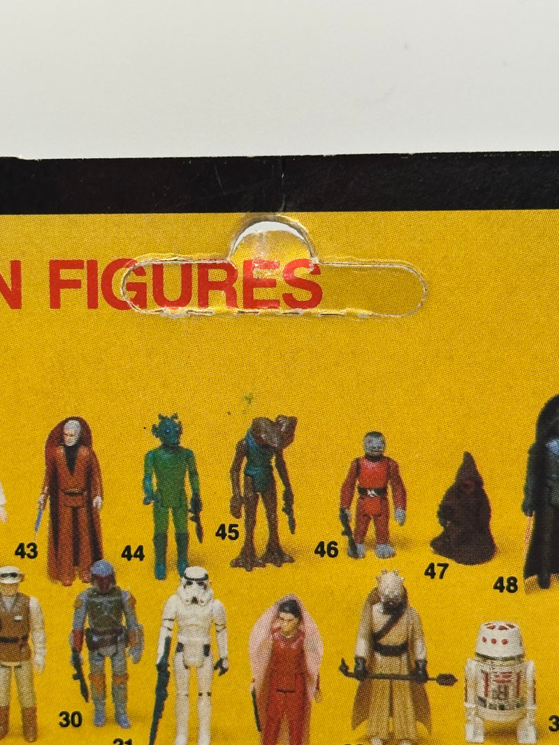 1982 Kenner Star Wars Dengar 48 back MOC Revenge of the Jedi offer vintage action figure sealed on card with clear bubble