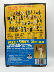 1982 Kenner Star Wars Dengar 48 back MOC Revenge of the Jedi offer vintage action figure sealed on card with clear bubble