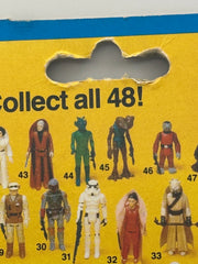 Star Wars 48 back card figure lineup detail Empire Strikes Back vintage Kenner collection display