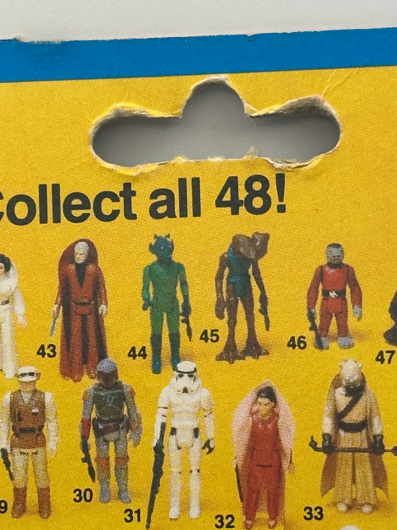 Star Wars 48 back card figure lineup detail Empire Strikes Back vintage Kenner collection display