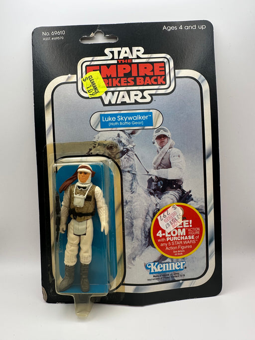 1982 Kenner Star Wars Luke Skywalker Hoth Battle Gear ESB 47 Back MOC with FREE 4-LOM offer sealed vintage action figure