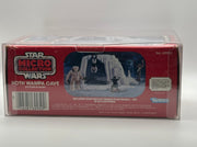 Vintage 1982 Kenner Star Wars Micro Collection Hoth Wampa Cave Action Playset complete in original box with Toys R Us price sticker