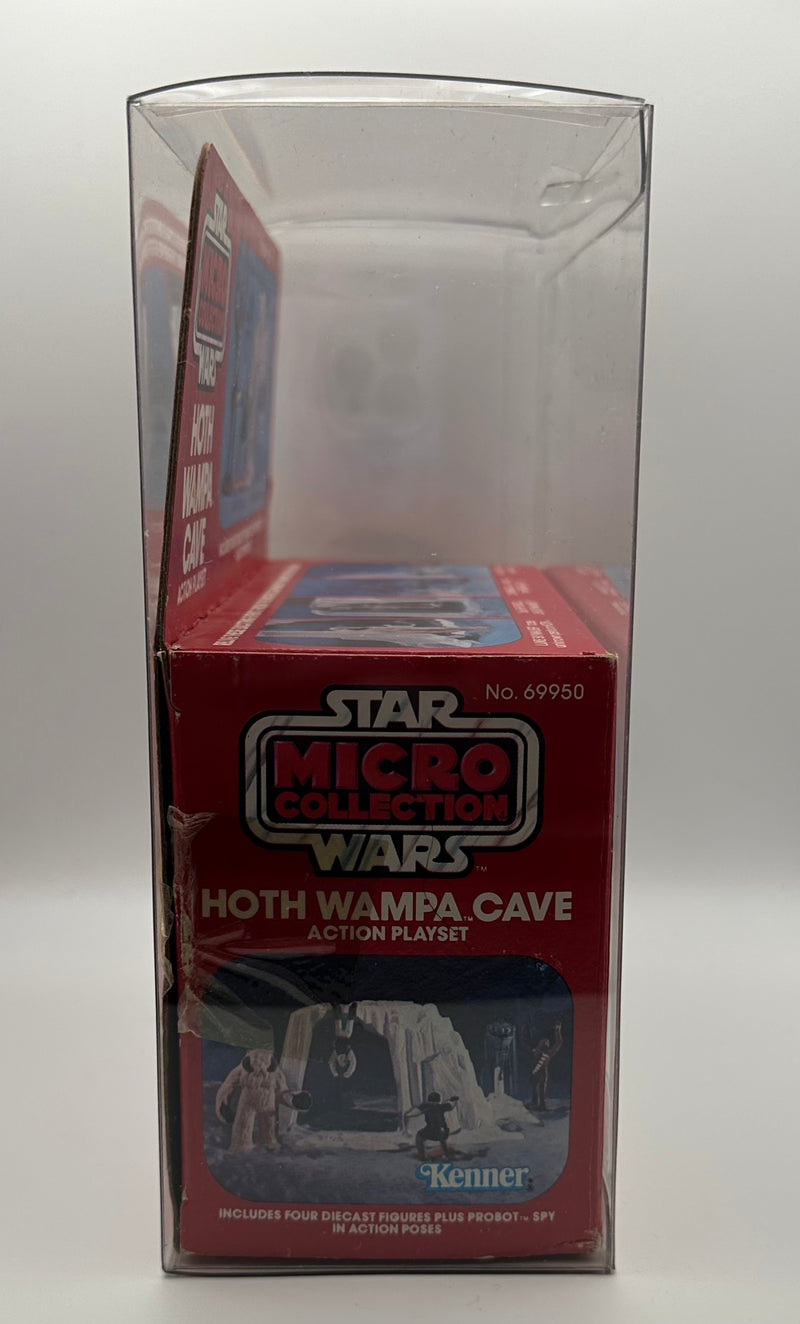 Vintage 1982 Kenner Star Wars Micro Collection Hoth Wampa Cave Action Playset complete in original box with Toys R Us price sticker