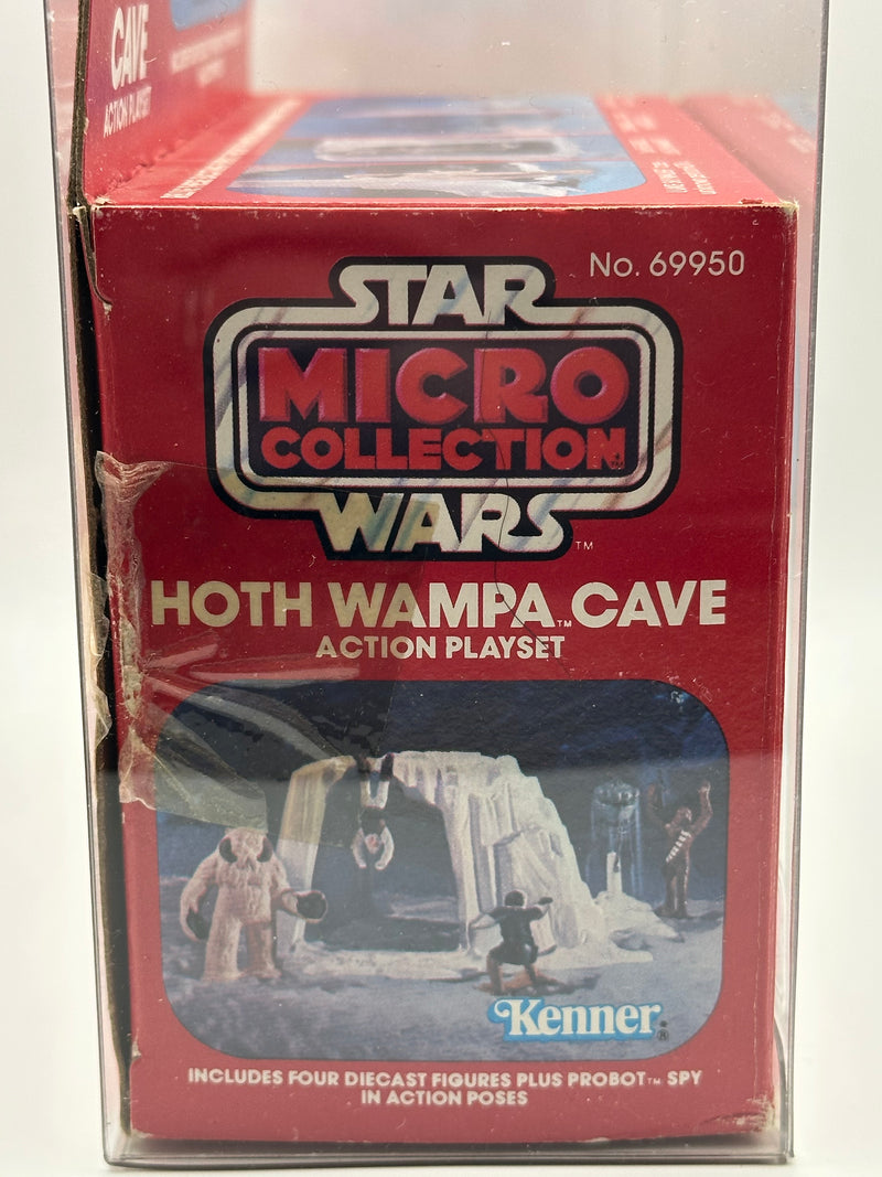 Vintage 1982 Kenner Star Wars Micro Collection Hoth Wampa Cave Action Playset complete in original box with Toys R Us price sticker