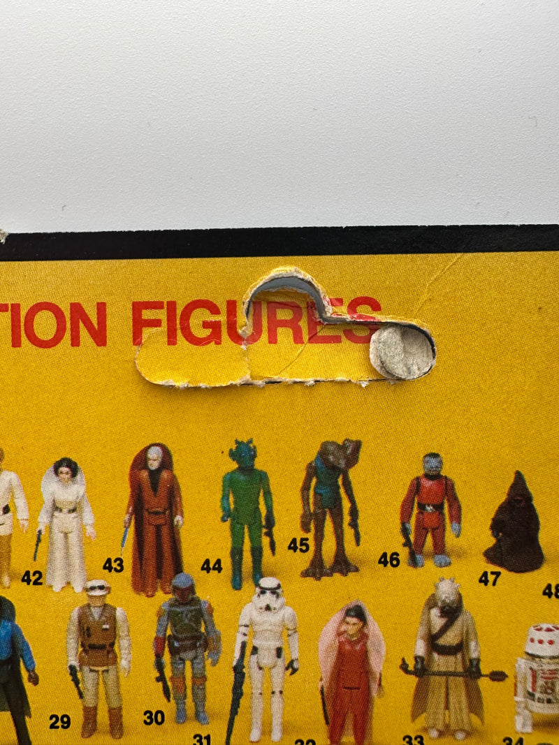 1982 Kenner Star Wars Rebel Soldier Hoth Battle Gear ESB 48 Back MOC action figure with Revenge of the Jedi offer sticker
