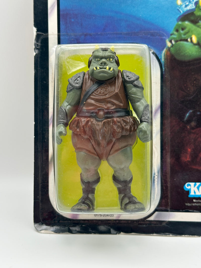 1983 Kenner Star Wars Gamorrean Guard 65 back MOC with clear bubble vintage figure