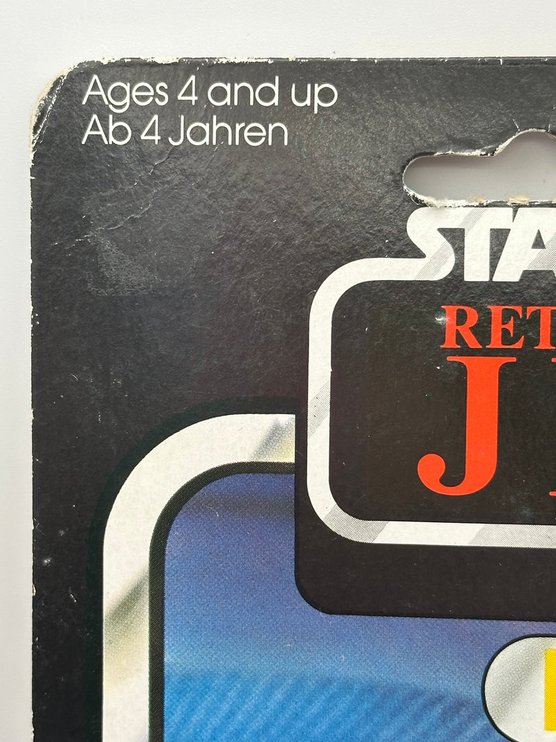 1983 Kenner Star Wars Klaatu 65 back Palitoy UK card mint on card with Nien Nunb offer