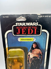 1983 Kenner Star Wars Rancor Keeper 77 back MOC sealed vintage action figure Return of the Jedi