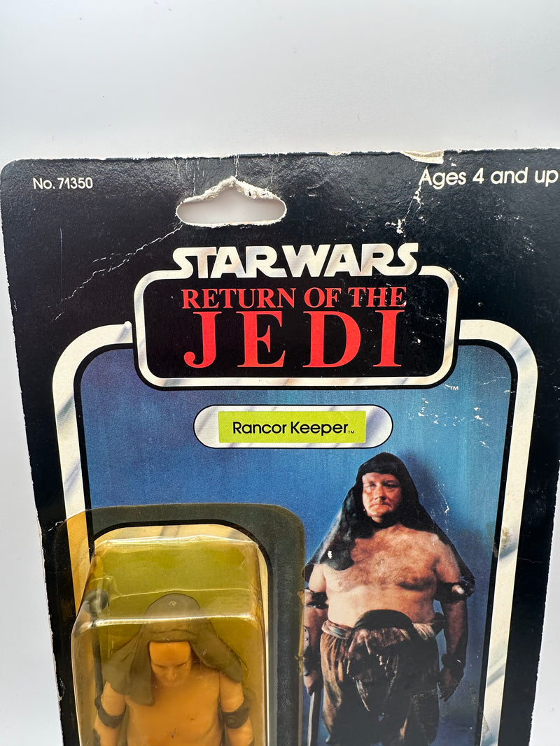 1983 Kenner Star Wars Rancor Keeper 77 back MOC sealed vintage action figure Return of the Jedi