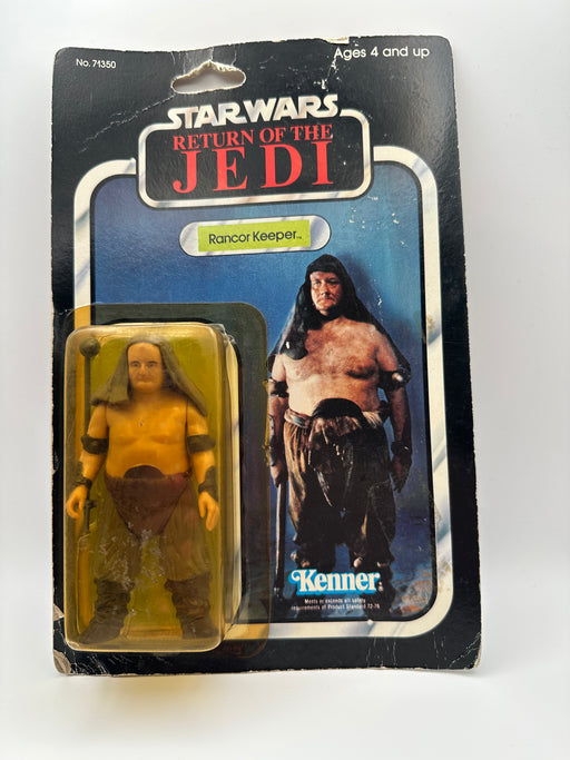 1983 Kenner Star Wars Rancor Keeper 77 back MOC sealed vintage action figure Return of the Jedi