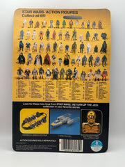 1983 Kenner Star Wars ROTJ Lando Skiff Guard 65 Back MOC action figure