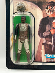 1983 Kenner Star Wars ROTJ Lando Skiff Guard 65 Back MOC action figure