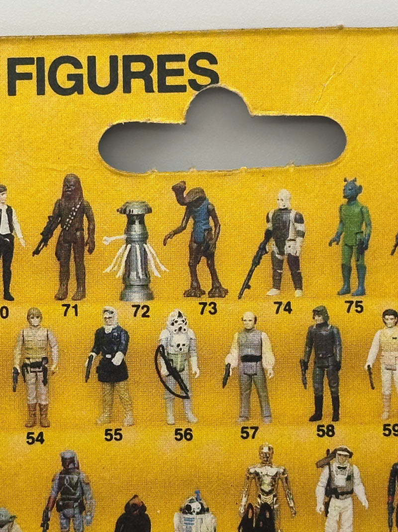 1983 Kenner Star Wars Teebo 79 back MOC sealed vintage action figure with Anakin offer sticker Return of the Jedi