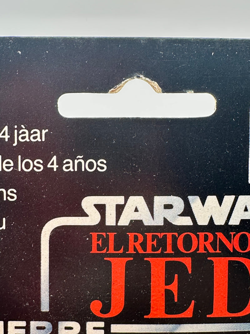1983 Kenner Star Wars Teebo tri logo MOC sealed vintage action figure Return of the Jedi Ewok
