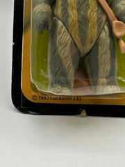 1983 Kenner Star Wars Teebo tri logo MOC sealed vintage action figure Return of the Jedi Ewok