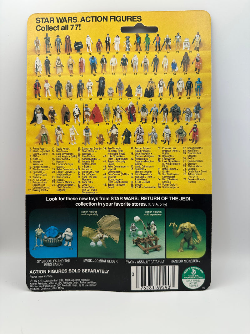 1983 Kenner Star Wars Yoda action figure backroom find.