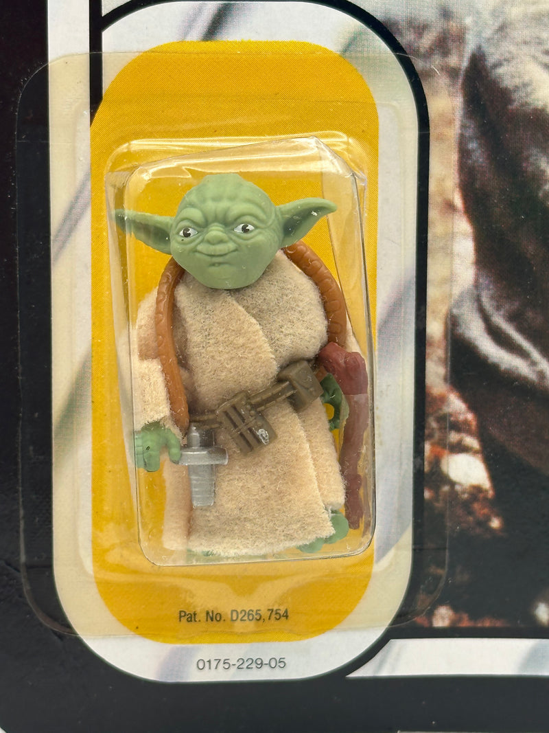 1983 Kenner Star Wars Yoda action figure backroom find.