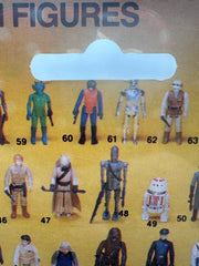 1983 Kenner Star Wars Death Star Droid ROTJ 65 Back-B AFA 85 graded vintage carded action figure front view