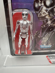 1983 Kenner Star Wars Death Star Droid ROTJ 65 Back-B AFA 85 graded vintage carded action figure front view