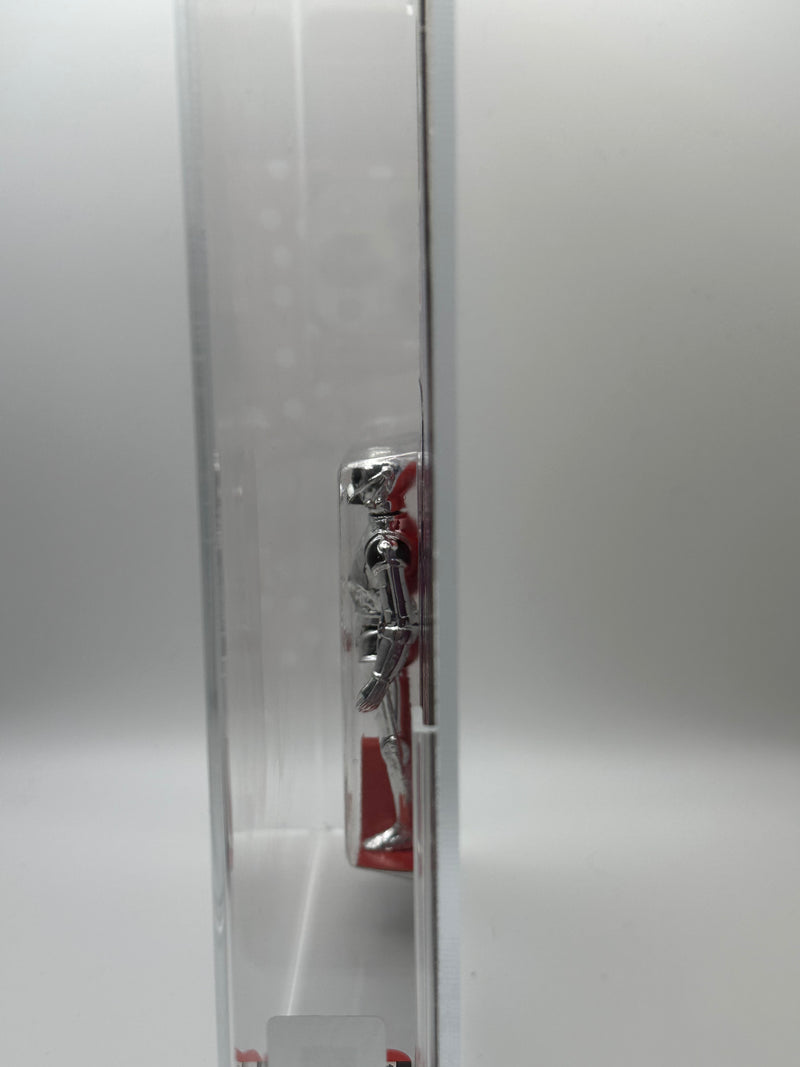 1983 Kenner Star Wars Death Star Droid ROTJ 65 Back-B AFA 85 graded vintage carded action figure front view