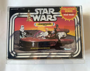 1983 Kenner Star Wars Collector Series Landspeeder complete with original box and Canadian BiWay price sticker