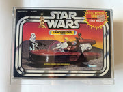 1983 Kenner Star Wars Collector Series Landspeeder complete with original box and Canadian BiWay price sticker
