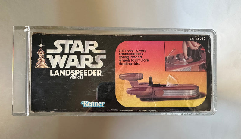 1983 Kenner Star Wars Collector Series Landspeeder complete with original box and Canadian BiWay price sticker