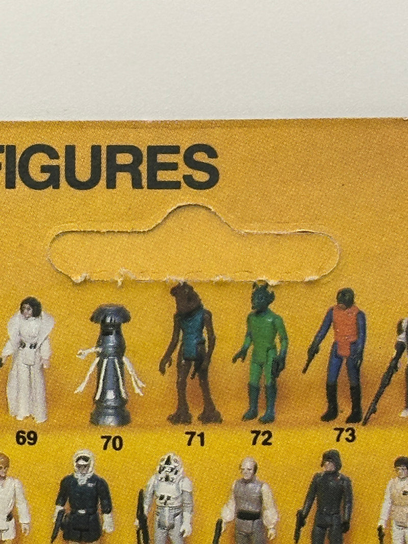 1983 Kenner Star Wars Klaatu Skiff Guard 77 back MOC unpunched front view