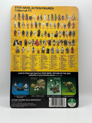 1983 Kenner Star Wars Klaatu Skiff Guard 77 back MOC unpunched front view