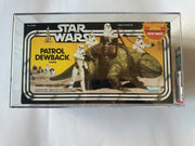 1983 Kenner Star Wars Collector Series Patrol Dewback AFA 85 NM+ graded vintage toy