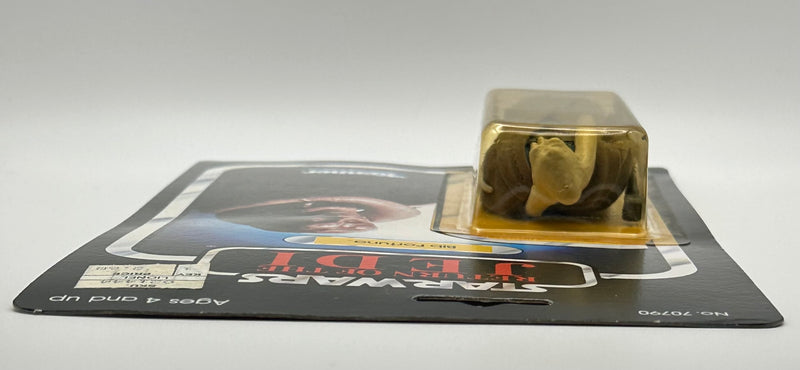 1983 Kenner Star Wars Bib Fortuna ROTJ 65 Back MOC sealed vintage action figure with yellow bubble and clean punch