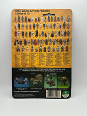 1983 Kenner Star Wars Return of the Jedi Squid Head 77 Back sealed action figure on original card