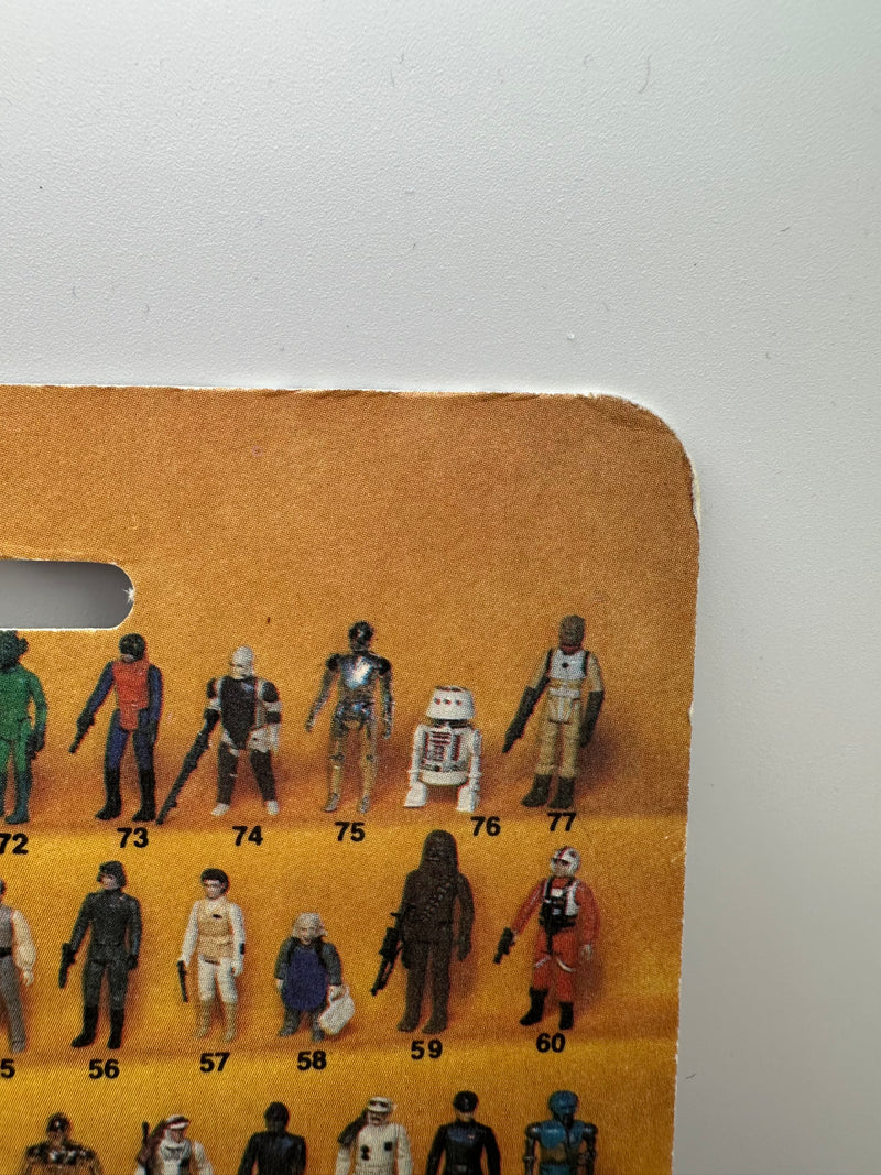 1983 Kenner Star Wars Return of the Jedi Squid Head 77 Back sealed action figure on original card