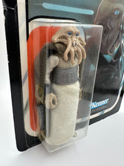 1983 Kenner Star Wars Return of the Jedi Squid Head 77 Back sealed action figure on original card