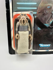 1983 Kenner Star Wars Return of the Jedi Squid Head 77 Back sealed action figure on original card