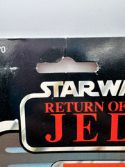1983 Kenner Star Wars Return of the Jedi Squid Head 77 Back sealed action figure on original card