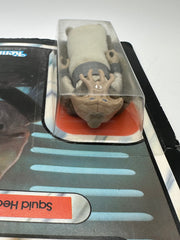 1983 Kenner Star Wars Return of the Jedi Squid Head 77 Back sealed action figure on original card
