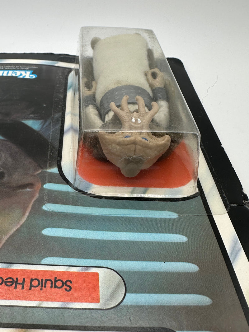 1983 Kenner Star Wars Return of the Jedi Squid Head 77 Back sealed action figure on original card